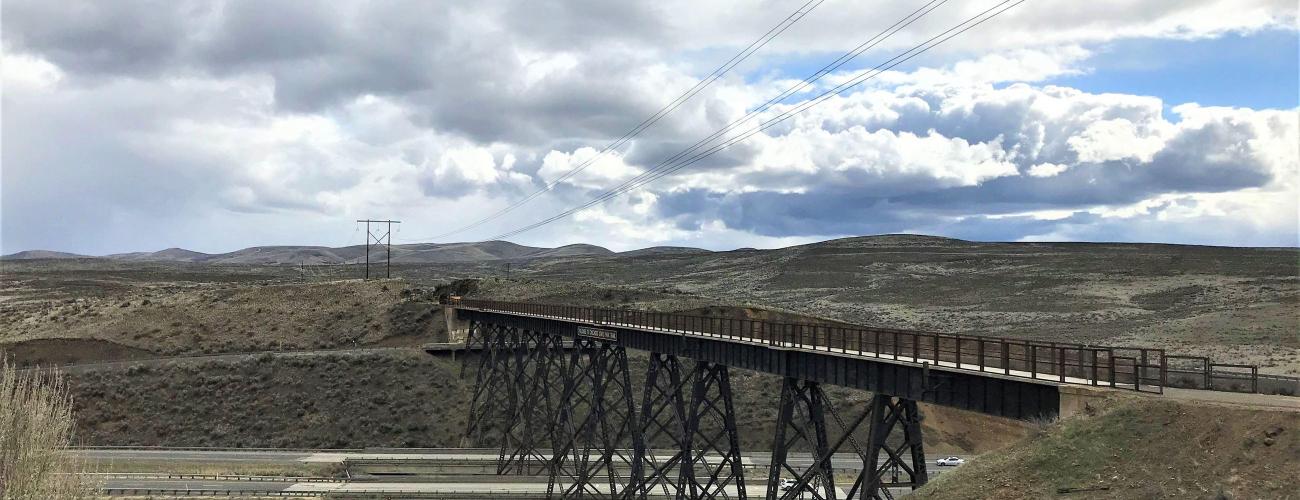 View of Palouse to Cascades Trail