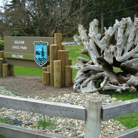 Belfair park sign